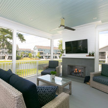 screened fireplace