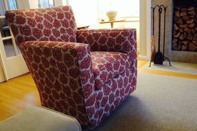 Example of a transitional home design design in DC Metro