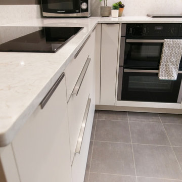 Luxury German kitchen in Kenton, Harrow by Kudos Interior Designs