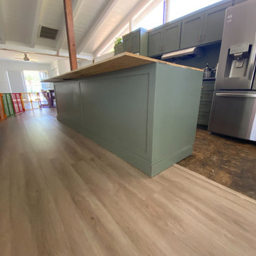 Kim Kitchen Retrofit and New Custom Island