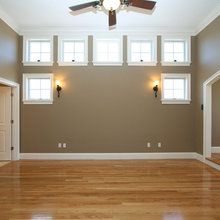 Master bedroom windows