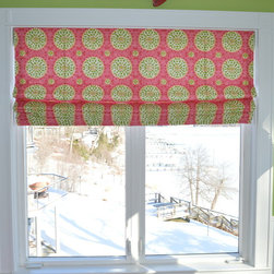 Roman Shades Girls Bedroom - Crownsville, MD - Products
