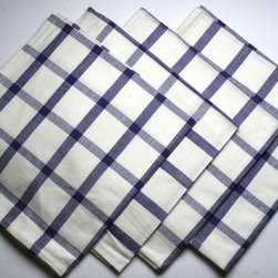 Wide Checker Napkins - Kitchen And Table Linens