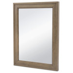 Sea Winds Trading Inc. - Sanibel Mirror - If you are looking for pieces that tie midcentury chic and modern charm with a coastal feel, look no further. This collection has a grey, rich, warm tone with a touch of color. The green and grey colors complement each other perfectly. It has a wire brush distressing finish, which creates a wood grain, slightly textured effect. This versatile, exquisite collection emits an ambiance of luxury that will take your bedroom decor up a notch.