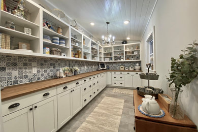 Country home design photo in Other