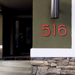 Modern House numbers - House Numbers
