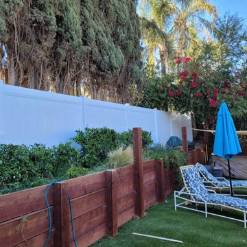 Vertical Style Vinyl Fences