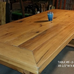 Custom Wood Products - Dining Tables
