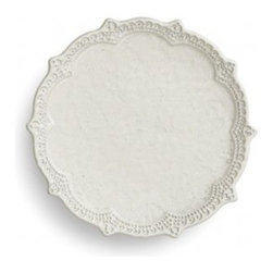 Arte Italica Merletto Antique Canape Plate - Dinnerware