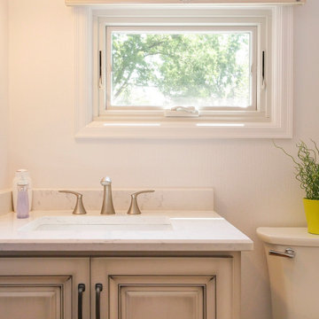 Delightful Powder Room with New Window - Renewal by Andersen Greater Toronto & O