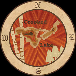 Marquetry & Parquet - Floor Medallions And Inlays