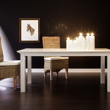 White Painted Mahogany Furniture