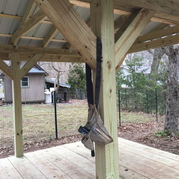 Big, Solid, Long Lasting old school woodshed, new stairs and window replacements