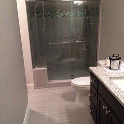 Semi-Frameless Showers - Shower Doors