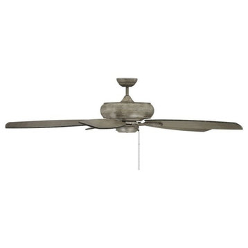 68``Ceiling Fan from the Wind Star collection in Aged Wood finish