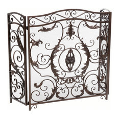 Most Popular Shop Cast Iron Fireplace Screen on Houzz for 2018 | Houzz Shop online for all things home design. Buy furniture