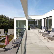 upstairs balcony