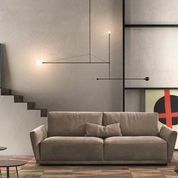 Victor Leather Sofa by Gamma Arredamenti