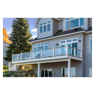 Lake Minnetonka Deck - Beach Style - Deck - Minneapolis - by Precision ...