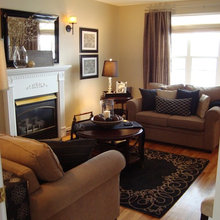 Yellow living room