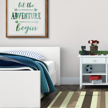 "Adventure Begin" Framed Painting Print
