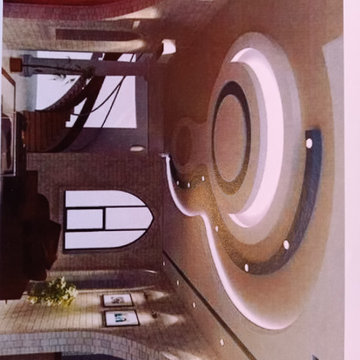 Interior home design renovation