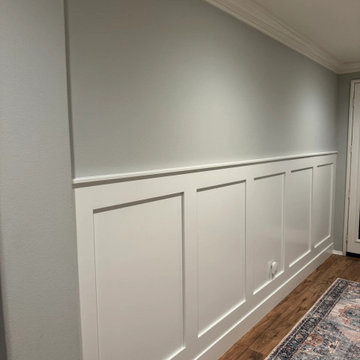 Wall paneling, Nickel Gap, Chevron, Wainscoting