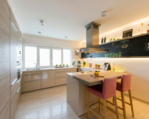 Küche für einen Hochflächendesigner