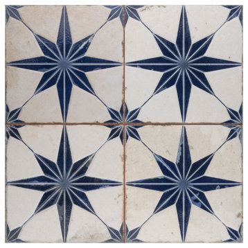 Kings Star Luxe Blue Ceramic Floor and Wall Tile