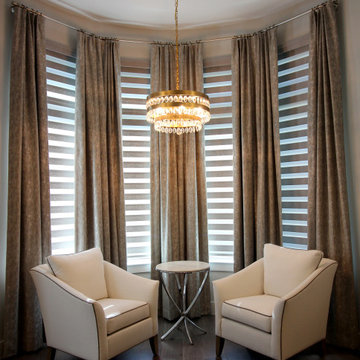 Motorized Banded Shades