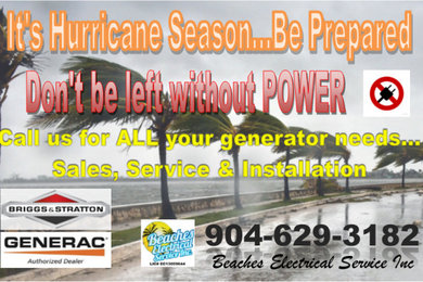 Its Hurricane Season - Be Prepared!!