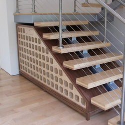Under-Stair Wine Storage - Wine And Bar Cabinets