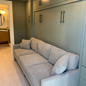 Murphy Bed Design that Effortlessly Shifts from a Stylish Sofa to a Cozy Bed