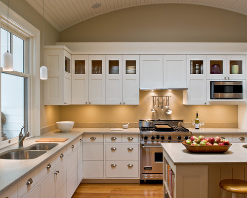 Upper Kitchen Cabinets Ideas, Pictures, Remodel and Decor