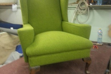 re-upholster of chairs