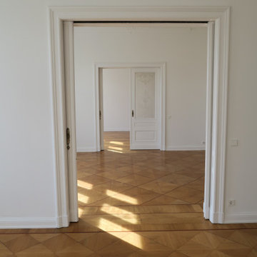 Mommsenstraße 1 Restaurierung Tafelparkett