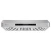 36 In. 500 CFM Ducted Under Cabinet Range Hood With Soft Touch Controls
