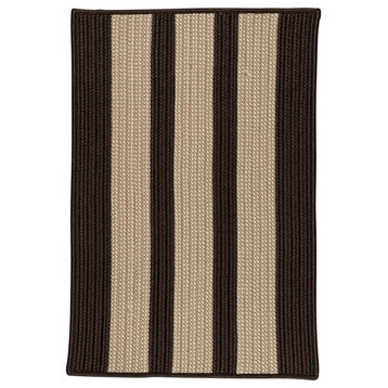 Boat House Rug, Brown, 4'x6'