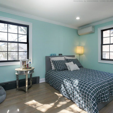 New Black Windows in Splendid Bedroom - Renewal by Andersen Queens, Brooklyn and