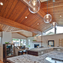 Living /dining area ceiling