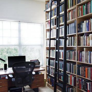Library Ladder and Bookcase