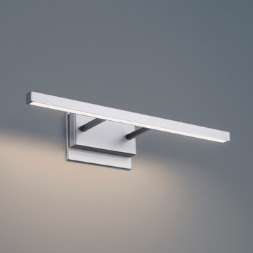 Parallax LED Bath in Brushed Nickel