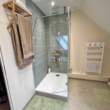 Renovation de 2 salles de bains : parentale & familiale