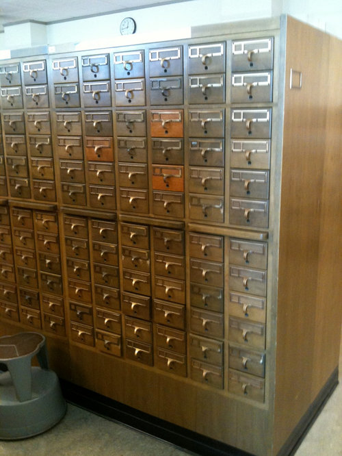 What to do with 5 card catalogs?