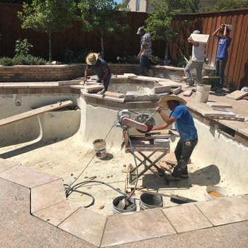 Travertine Coping