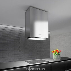 28&Prime; Moderno Island Range Hood - Range Hoods And Vents