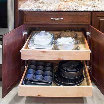 Custom Pull Out Cabinet Drawers in Downingtown PA