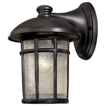 The Great Outdoors GO 8252 Cranston 1 Light 13" Tall Outdoor Wall - Heritage
