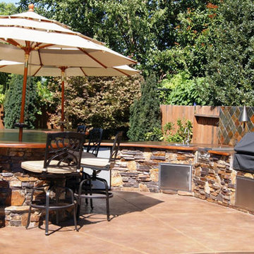 Custom Outdoor Remodel in Tarzana, CA by A-List Builders