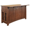 Anton Handmade Fully Built Wood Furniture Kitchen Island, Brown, 60 X 30, Regula